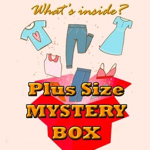 10 Pcs Plus Size Womens Clothes Mystery Box New with tags!!! Size 1X 2X 3X